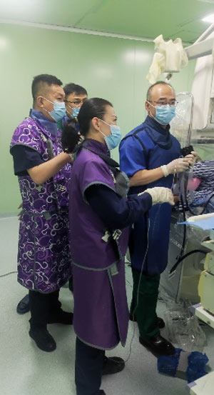The Fourth Training Course of ERCP Technical Training Leo College in the General Hospital of the Northern Theater